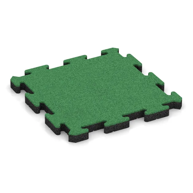 Poolflise von WARCO im Farbdesign Maigrøn mit den Abmessungen 500 x 500 x 40 mm. Produktfoto von Artikel 5184 in der Aufsicht von schräg vorne.