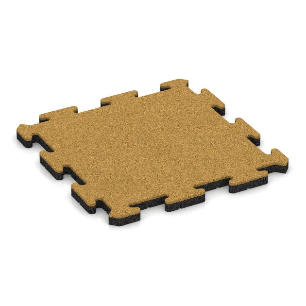 Poolflise von WARCO im Farbdesign Citrongul mit den Abmessungen 500 x 500 x 30 mm. Produktfoto von Artikel 5293 in der Aufsicht von schräg vorne.