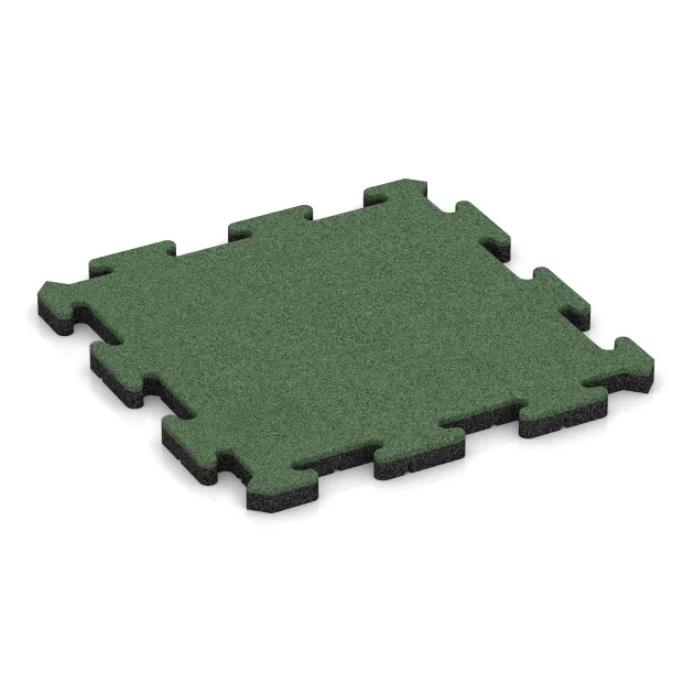 Poolflise von WARCO im Farbdesign Lysegrøn mit den Abmessungen 500 x 500 x 30 mm. Produktfoto von Artikel 5299 in der Aufsicht von schräg vorne.