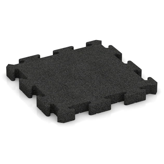 Paddockmåtte von WARCO im Farbdesign Antracit mit den Abmessungen 50 x 50 x 5 cm | 0,25 m². Produktfoto von Artikel 4085 in der Aufsicht von schräg vorne.