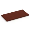 Staldflise Luksus von WARCO im Farbdesign Murstenrød mit den Abmessungen 100 x 50 x 5 cm. Produktfoto von Artikel 6649 in der Aufsicht von schräg vorne.