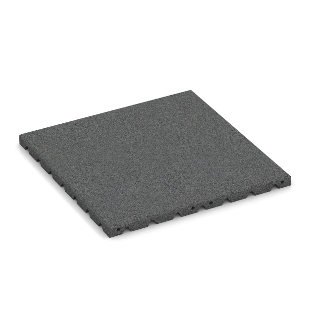 Terrasseflise – 3 cm von WARCO im Farbdesign Skifergrå mit den Abmessungen 50 x 50 x 3 cm | 0,25 m². Produktfoto von Artikel 0565 in der Aufsicht von schräg vorne.