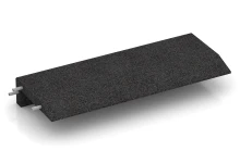 Gummikant til legeplads – L-formet kantsten