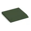 Rand-Platte (eine Seite abgeschrägt) von WARCO im Farbdesign Græsgrøn mit den Abmessungen 500 x 500 x 45 mm. Produktfoto von Artikel 0434 in der Aufsicht von schräg vorne.