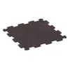 Fitnessgulv Kompakt von WARCO im Farbdesign Let Rød Sprinklet mit den Abmessungen 485 x 485 x 8 mm | 0,235 m². Produktfoto von Artikel 0912 in der Aufsicht von schräg vorne.