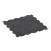 Fitnessgulv Kompakt von WARCO im Farbdesign Let gråspættet mit den Abmessungen 100 x 100 x 0,8 cm | 1,00 m². Produktfoto von Artikel 6452 in der Aufsicht von schräg vorne.