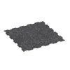 Fitnessgulv Kompakt von WARCO im Farbdesign Let Grå Sprøjtet mit den Abmessungen 50 × 50 × 0,8 cm. Produktfoto von Artikel 6458 in der Aufsicht von schräg vorne.