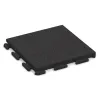 Gangfliser Classic von WARCO im Farbdesign Anthracite mit den Abmessungen 500 x 500 x 40 mm. Produktfoto von Artikel 1386 in der Aufsicht von schräg vorne.