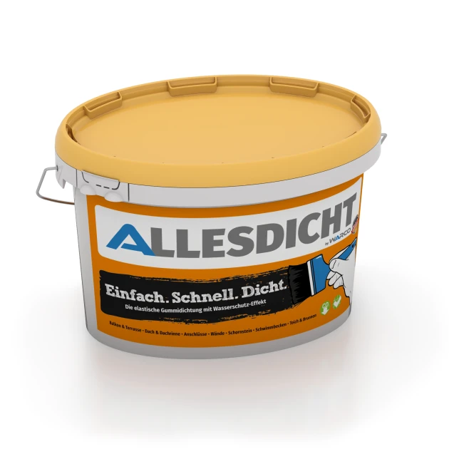 ALLESDICHT – Tagtæt von WARCO im Farbdesign Sort mit den Abmessungen 3 kg | 0,9 m². Produktfoto von Artikel 0035 in der Aufsicht von schräg vorne.