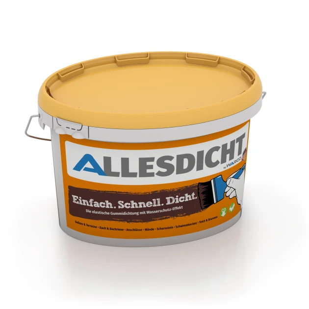ALLESDICHT – Tagtæt von WARCO im Farbdesign Rødbrun mit den Abmessungen 3 kg | 0,9 m². Produktfoto von Artikel 0034 in der Aufsicht von schräg vorne.