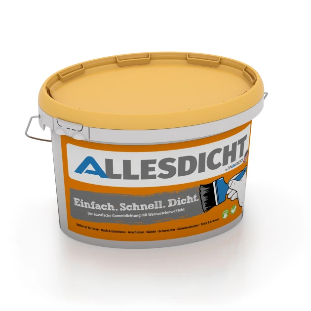 ALLESDICHT – Tagtæt von WARCO im Farbdesign Grå mit den Abmessungen 3 kg | 0,9 m². Produktfoto von Artikel 0033 in der Aufsicht von schräg vorne.