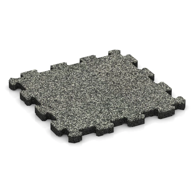 Poolflise fugfri von WARCO im Farbdesign Grå granit mit den Abmessungen 30,6 x 30,6 x 2 cm | 0,094 m². Produktfoto von Artikel 3849 in der Aufsicht von schräg vorne.