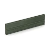 Gummi Bordsten von WARCO im Farbdesign Græsgrøn mit den Abmessungen 100 x 5 x 25 cm. Produktfoto von Artikel 3786 in der Aufsicht von schräg vorne.