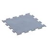 Fitness Performance Elite Træningsgulv von WARCO im Farbdesign Disgrå mit den Abmessungen 100 x 100 x 1 cm | 1,00 m². Produktfoto von Artikel 6146 in der Aufsicht von schräg vorne.
