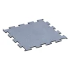 Fitness Performance Elite Træningsgulv von WARCO im Farbdesign Disgrå mit den Abmessungen 100 x 100 x 1,5 cm | 1,00 m². Produktfoto von Artikel 6148 in der Aufsicht von schräg vorne.