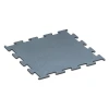 Fitness Performance Elite Træningsgulv von WARCO im Farbdesign Ældet sølv mit den Abmessungen 100 x 100 x 1,5 cm | 1,00 m². Produktfoto von Artikel 6160 in der Aufsicht von schräg vorne.