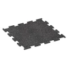 Fitness Performance Elite Træningsgulv von WARCO im Farbdesign Let Grå Sprøjtet mit den Abmessungen 100 x 100 x 1,5 cm | 1,00 m². Produktfoto von Artikel 3777 in der Aufsicht von schräg vorne.