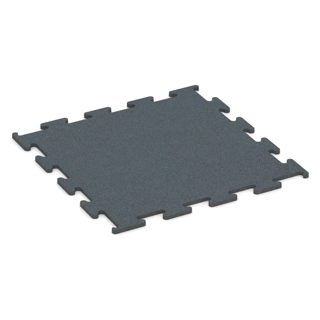 Fitness Performance Elite Træningsgulv von WARCO im Farbdesign Bregnegrøn mit den Abmessungen 100 x 100 x 2 cm | 1,00 m². Produktfoto von Artikel 6161 in der Aufsicht von schräg vorne.
