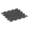 Fitness Performance Elite Træningsgulv von WARCO im Farbdesign Let gråspættet mit den Abmessungen 50 x 50 x 1 cm | 0,25 m². Produktfoto von Artikel 3779 in der Aufsicht von schräg vorne.