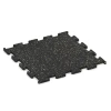 Fitness Performance Elite Træningsgulv von WARCO im Farbdesign Let gulspættet mit den Abmessungen 50 x 50 x 1,5 cm | 0,25 m². Produktfoto von Artikel 3768 in der Aufsicht von schräg vorne.