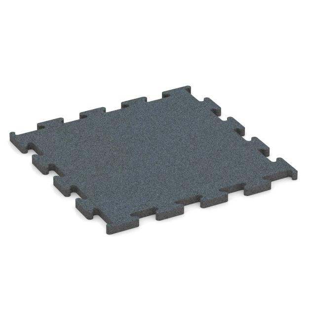 Fitness Performance Elite Træningsgulv von WARCO im Farbdesign Bregnegrøn mit den Abmessungen 50 x 50 x 2 cm | 0,25 m². Produktfoto von Artikel 6167 in der Aufsicht von schräg vorne.