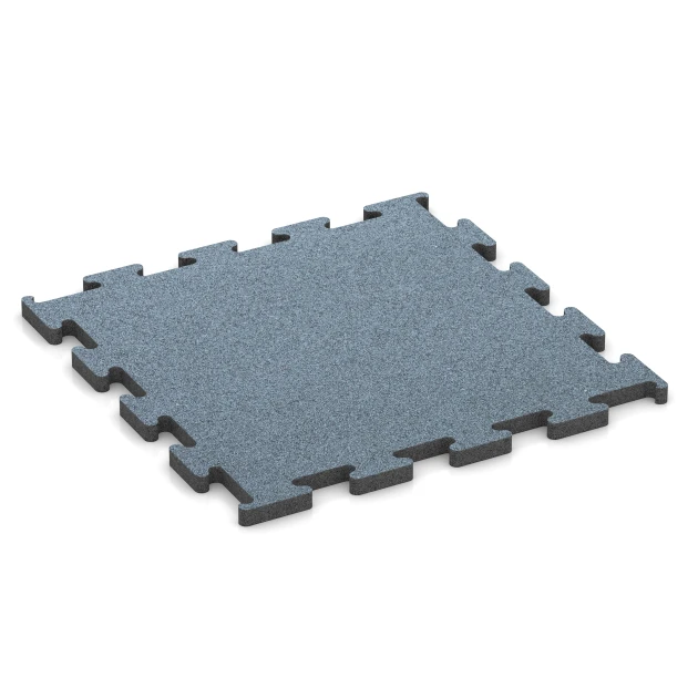 Fitness Performance Elite Træningsgulv von WARCO im Farbdesign Ældet sølv mit den Abmessungen 50 x 50 x 2 cm | 0,25 m². Produktfoto von Artikel 6168 in der Aufsicht von schräg vorne.