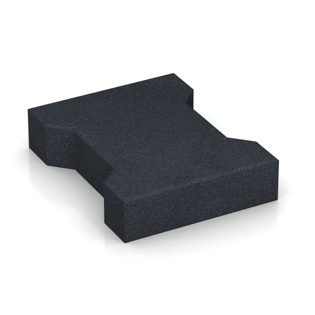 Belægningssten von WARCO im Farbdesign Skifergrå mit den Abmessungen 20 × 16,5 × 4,3 cm | 0,0278 m². Produktfoto von Artikel 6378 in der Aufsicht von schräg vorne.