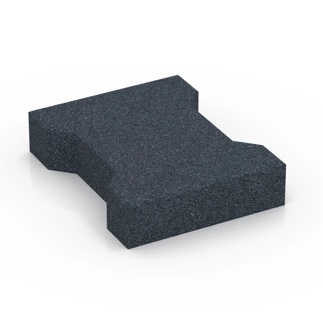 Belægningssten von WARCO im Farbdesign Skifergrå mit den Abmessungen 20 x 16,5 x 4,5 cm | 0,0278 m². Produktfoto von Artikel 7071 in der Aufsicht von schräg vorne.