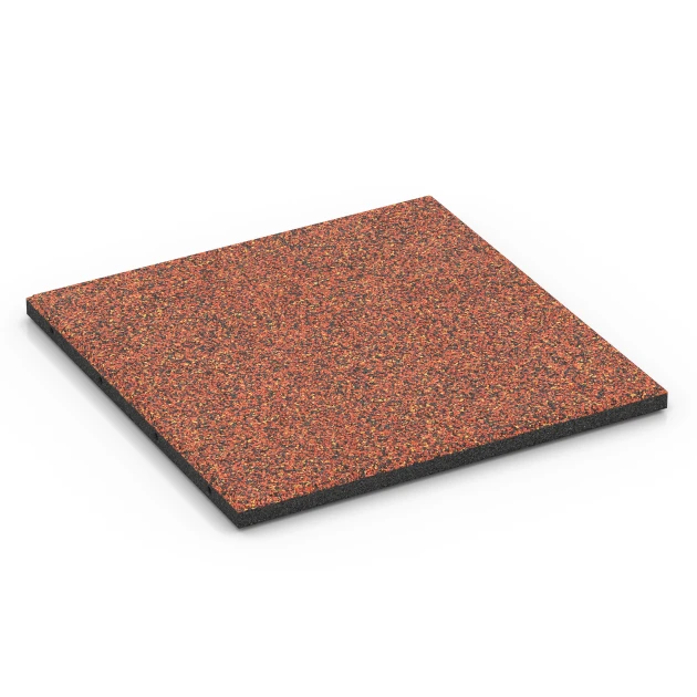 Faldsikringsflise – 90 cm von WARCO im Farbdesign Etna mit den Abmessungen 50 x 50 x 3 cm | 0,25 m². Produktfoto von Artikel 6417 in der Aufsicht von schräg vorne.