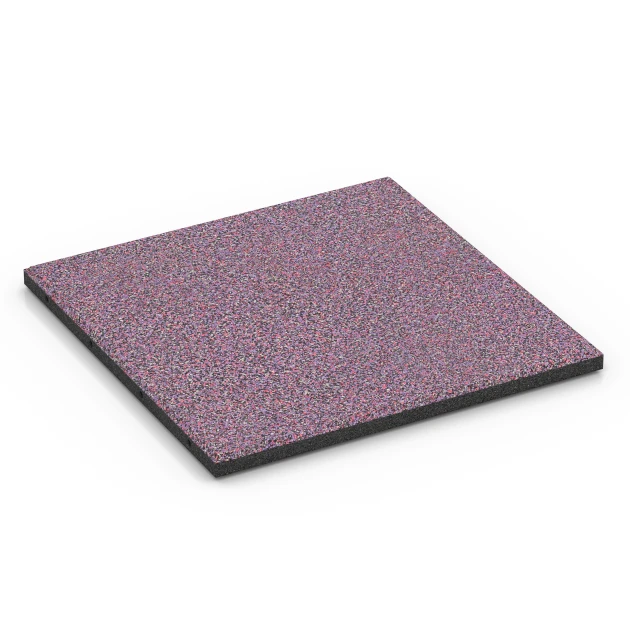 Terrasseflise Classic von WARCO im Farbdesign Lavendel mit den Abmessungen 50 x 50 x 3 cm | 0,25 m². Produktfoto von Artikel 6359 in der Aufsicht von schräg vorne.