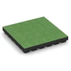 Faldsikringsfliser von WARCO im Farbdesign Lindegrøn mit den Abmessungen 50 x 50 x 7 cm | 0,25 m². Produktfoto von Artikel 6297 in der Aufsicht von schräg vorne.