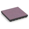 EPDM-faldflise – 210 cm von WARCO im Farbdesign Lavendel mit den Abmessungen 50 x 50 x 7 cm | 0,25 m². Produktfoto von Artikel 6445 in der Aufsicht von schräg vorne.