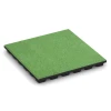 Faldsikringsfliser von WARCO im Farbdesign Lindegrøn mit den Abmessungen 50 x 50 x 4,8 cm | 0,25 m². Produktfoto von Artikel 6293 in der Aufsicht von schräg vorne.