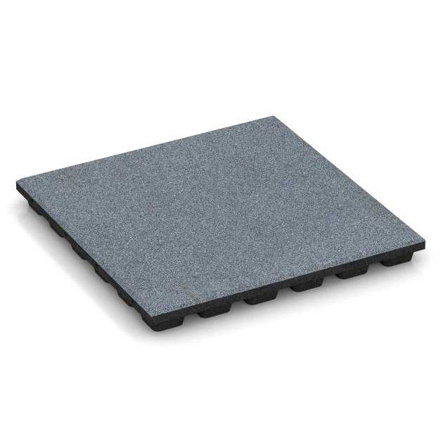 Faldflise – 170 cm von WARCO im Farbdesign Grafitgrå mit den Abmessungen 50 x 50 x 4,8 cm | 0,25 m². Produktfoto von Artikel 6138 in der Aufsicht von schräg vorne.