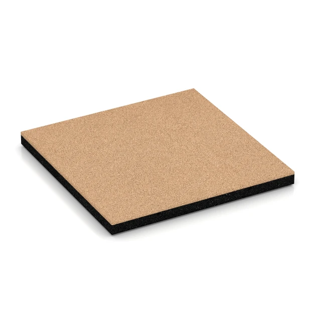 Underlag til hundeløbegård von WARCO im Farbdesign Sandbeige mit den Abmessungen 50 x 50 x 4 cm | 0,25 m². Produktfoto von Artikel 7079 in der Aufsicht von schräg vorne.