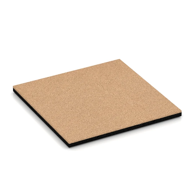 Faldsikringsflise – 110 cm von WARCO im Farbdesign Sandbeige mit den Abmessungen 50 x 50 x 3 cm | 0,25 m². Produktfoto von Artikel 6246 in der Aufsicht von schräg vorne.