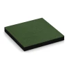 Faldsikringsfliser von WARCO im Farbdesign Græsgrøn mit den Abmessungen 50 x 50 x 6 cm | 0,25 m². Produktfoto von Artikel 6203 in der Aufsicht von schräg vorne.