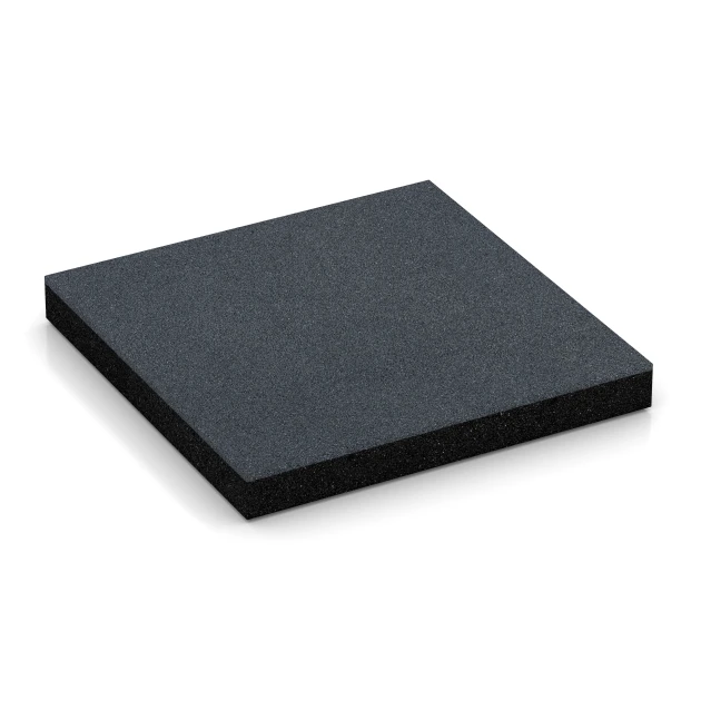 Faldsikringsflise – 180 cm von WARCO im Farbdesign Skifergrå mit den Abmessungen 50 x 50 x 6 cm. Produktfoto von Artikel 6269 in der Aufsicht von schräg vorne.