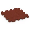 Boldbaneflise von WARCO im Farbdesign Murstenrød mit den Abmessungen 50 x 50 x 3 cm | 0,25 m². Produktfoto von Artikel 6989 in der Aufsicht von schräg vorne.