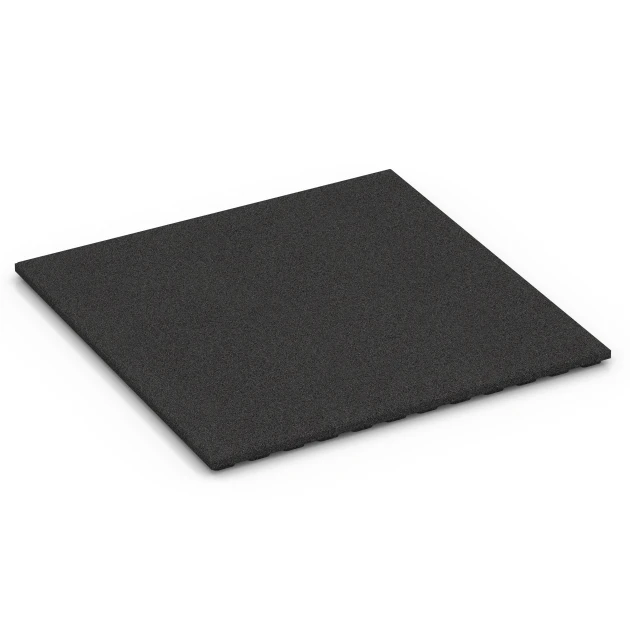 Stallmatte Komfort von WARCO im Farbdesign Antracit mit den Abmessungen 100 x 100 x 4 cm. Produktfoto von Artikel 6383 in der Aufsicht von schräg vorne.