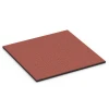 Staldmåtte von WARCO im Farbdesign Murstensrød mit den Abmessungen 100 x 100 x 3 cm | 1,00 m². Produktfoto von Artikel 6380 in der Aufsicht von schräg vorne.