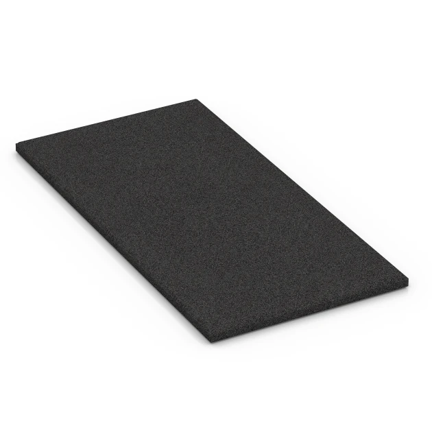 Staldmåtte von WARCO im Farbdesign Antracit mit den Abmessungen 100 x 50 x 3 cm | 0,50 m². Produktfoto von Artikel 6381 in der Aufsicht von schräg vorne.