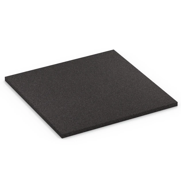 Underlagsplade Kl. 1 von WARCO im Farbdesign Antracit mit den Abmessungen 52 x 52 x 1,8 cm. Produktfoto von Artikel 6475 in der Aufsicht von schräg vorne.