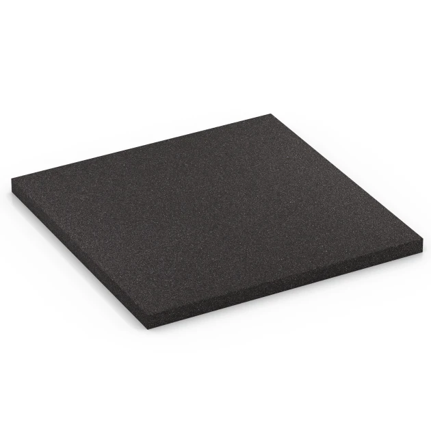 Underlagsplade Kl. 1 von WARCO im Farbdesign Antracit mit den Abmessungen 52 x 52 x 2,7 cm. Produktfoto von Artikel 6476 in der Aufsicht von schräg vorne.