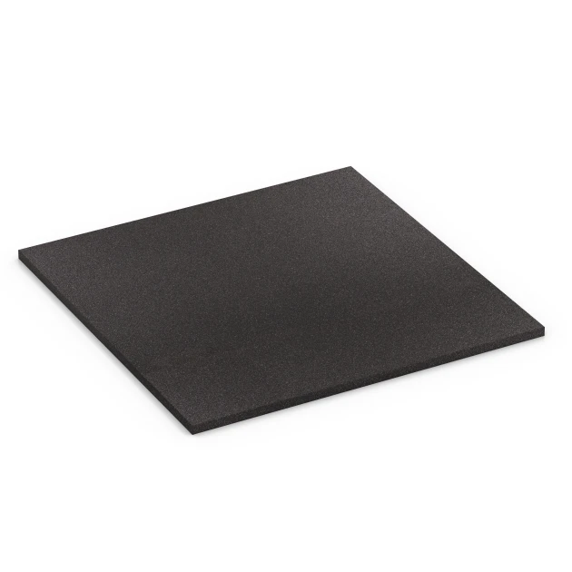 Underlagsplade Kl. 2 von WARCO im Farbdesign Antracit mit den Abmessungen 104 x 104 x 2,8 cm | 1,08 m². Produktfoto von Artikel 6660 in der Aufsicht von schräg vorne.