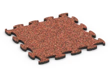 Legemåtte gummifliser