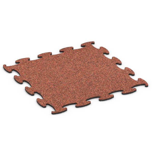 Fitness Active gulvflise von WARCO im Farbdesign Etna mit den Abmessungen 98 x 98 × 1,8 cm. Produktfoto von Artikel 6836 in der Aufsicht von schräg vorne.