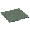 Messegulv klikflise von WARCO im Farbdesign Engelsk plæne mit den Abmessungen 97,1 x 97,1 x 1,8 cm | 0,94 m². Produktfoto von Artikel 6924 in der Aufsicht von schräg vorne.