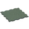 Fitness Active gulvflise von WARCO im Farbdesign Engelsk plæne mit den Abmessungen 97,1 x 97,1 x 2,8 cm | 0,94 m². Produktfoto von Artikel 6852 in der Aufsicht von schräg vorne.