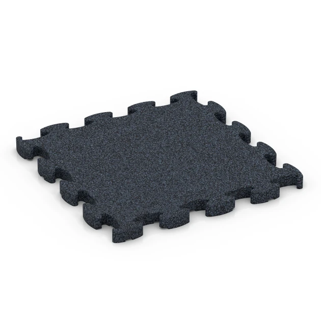 Fitness Premium træningsgulv von WARCO im Farbdesign Antracit mit den Abmessungen 28,9 x 28,9 x 1,8 cm | 0,084 m². Produktfoto von Artikel 6958 in der Aufsicht von schräg vorne.